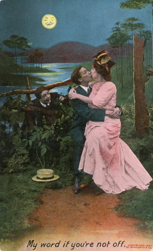 Edwardiansk postkort af English Photographer