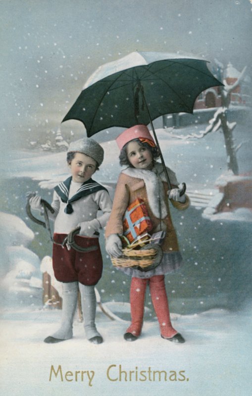 Edwardiansk postkort af English Photographer