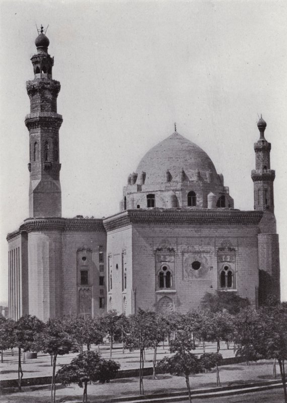 Egypten: Moskeen Sultan Hasan (s/h foto) af English Photographer