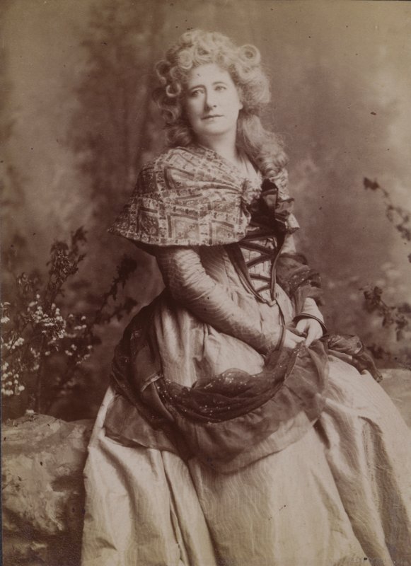 Ellen Terry som Clarisse i Robespierre, Lyceum Theatre af English Photographer