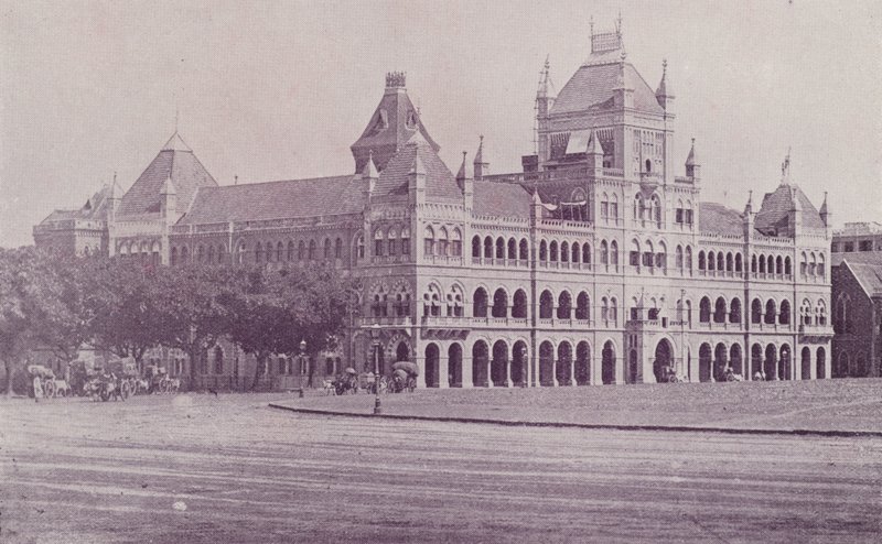 Elphinstone College, Bombay af English Photographer