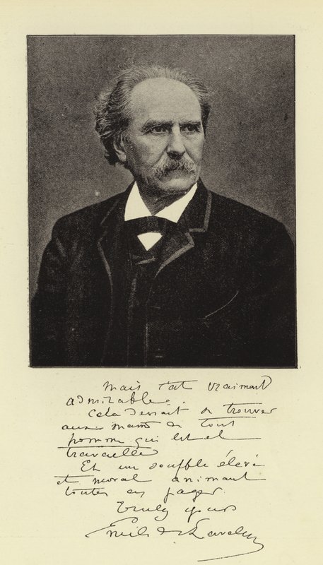 Emile de Laveleye af English Photographer