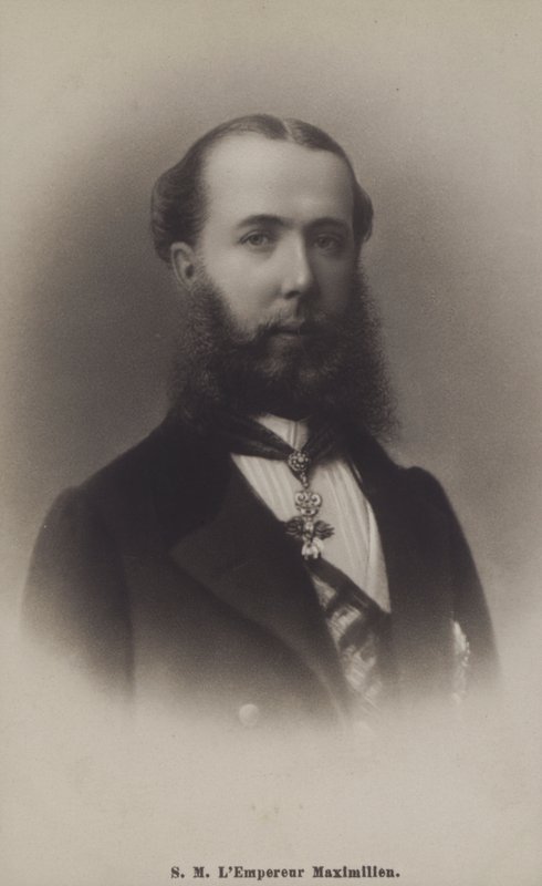 Kejser Maximilien af Mexico (s/h-foto) af English Photographer