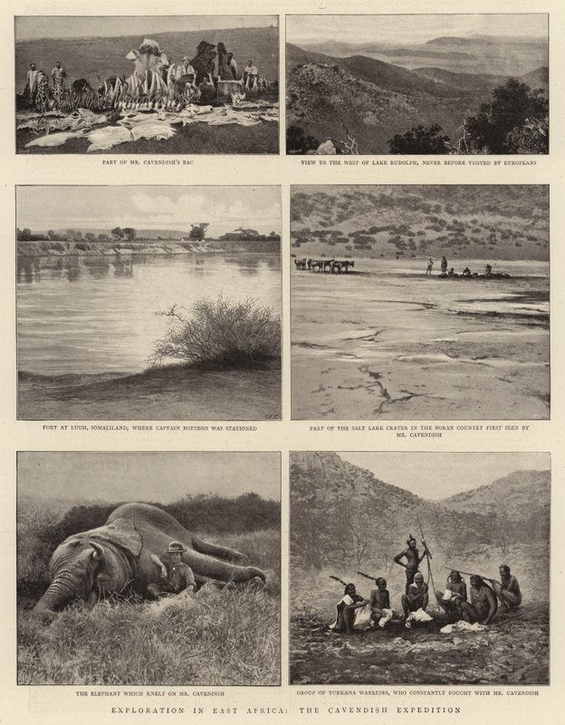Udforskning i Østafrika, Cavendish Ekspeditionen af English Photographer