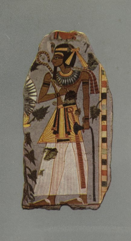 Figur af Amen-hetep I, konge af Egypten, BC 1600 (foto) af English Photographer