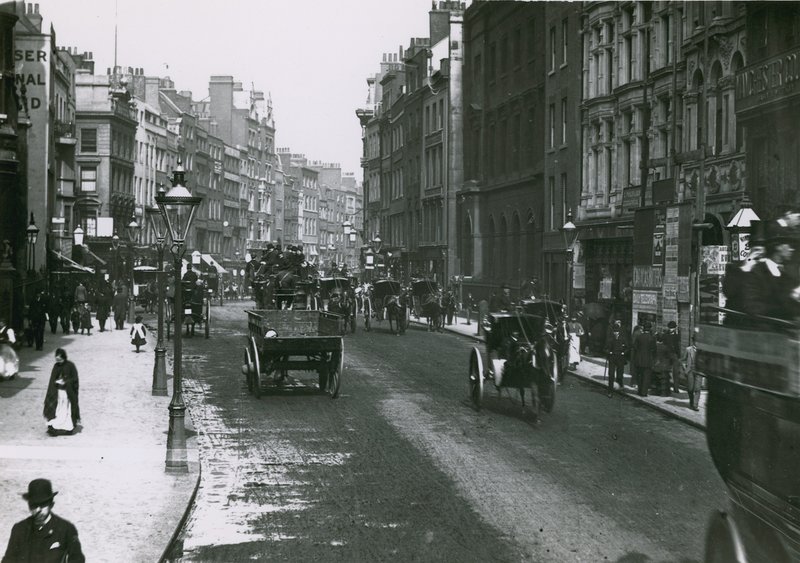 Fleet Street, London af English Photographer