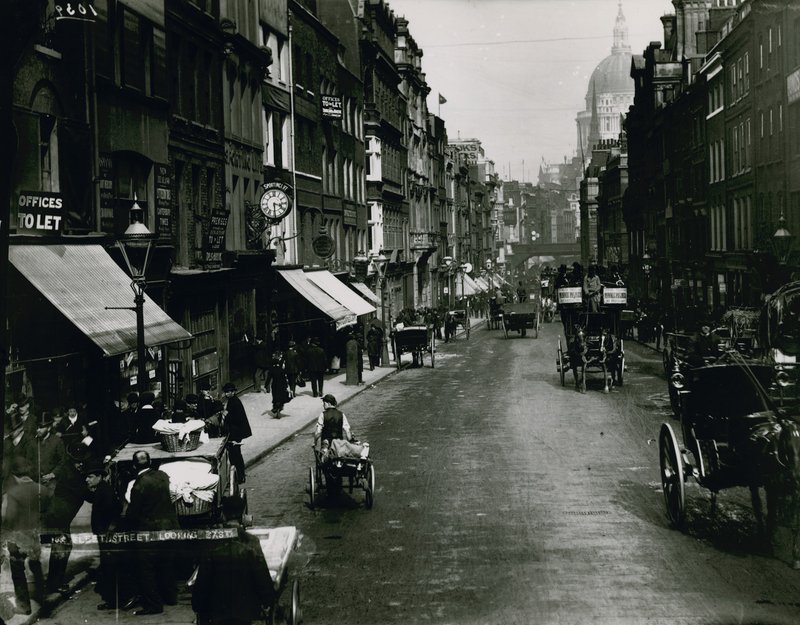 Fleet Street, London af English Photographer
