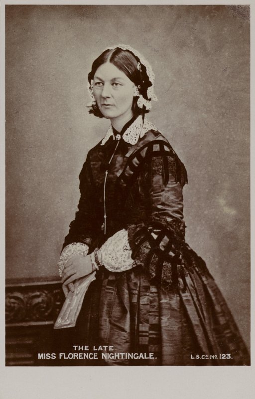 Florence nightingale af English Photographer