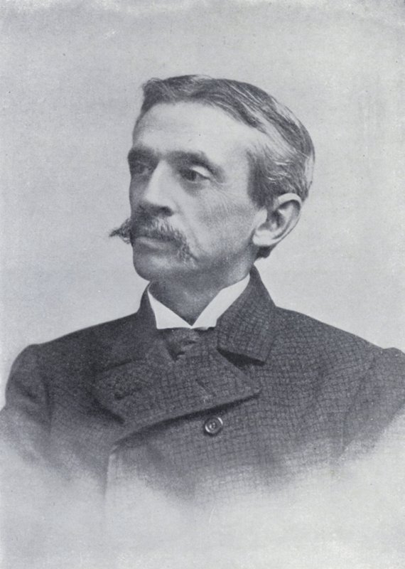 Frank R Stockton (s/h-billede) af English Photographer