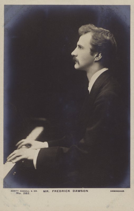 Frederick Dawson, engelsk pianist af English Photographer
