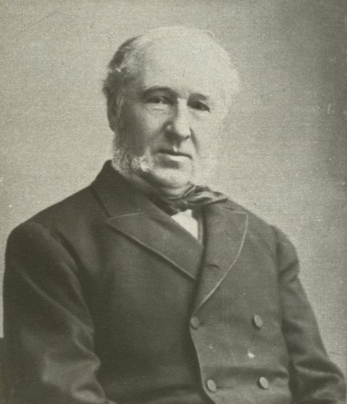 Frederick Greenwood, redaktør af Pall Mall Gazette (s/h foto) af English Photographer
