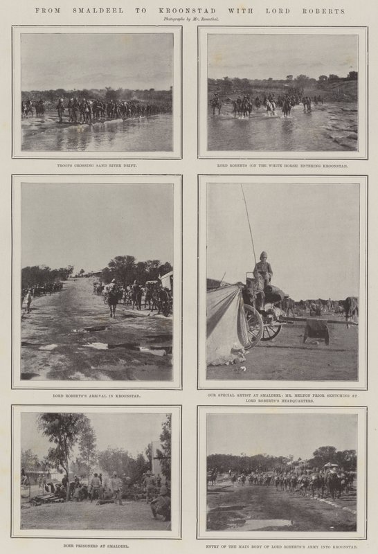 Fra Smaldeel til Kroonstad med Lord Roberts af English Photographer