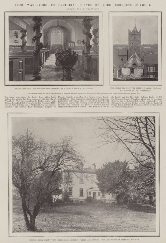 Fra Waterford til Pretoria, Scenes of Lord Roberts Boyhood af English Photographer