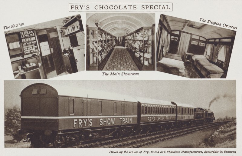 Frys Chocolate Special Train (s/h-billede) af English Photographer