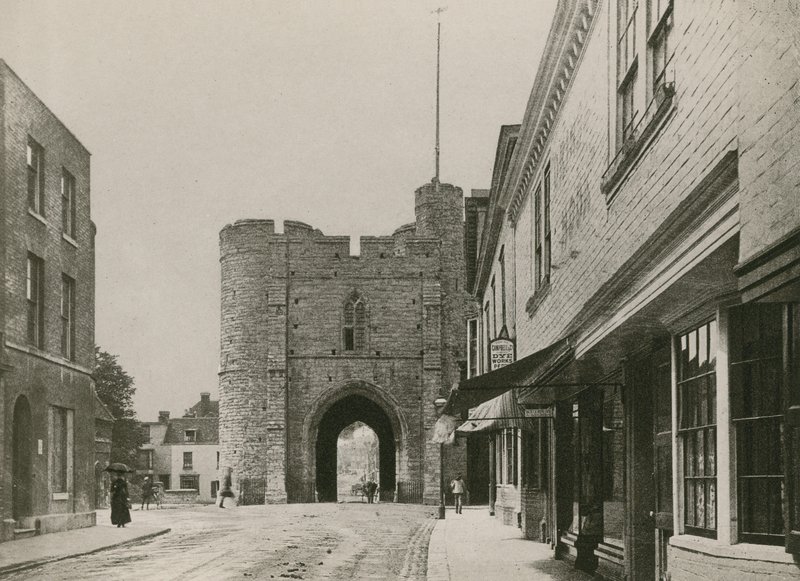 Gateway, Canterbury af English Photographer