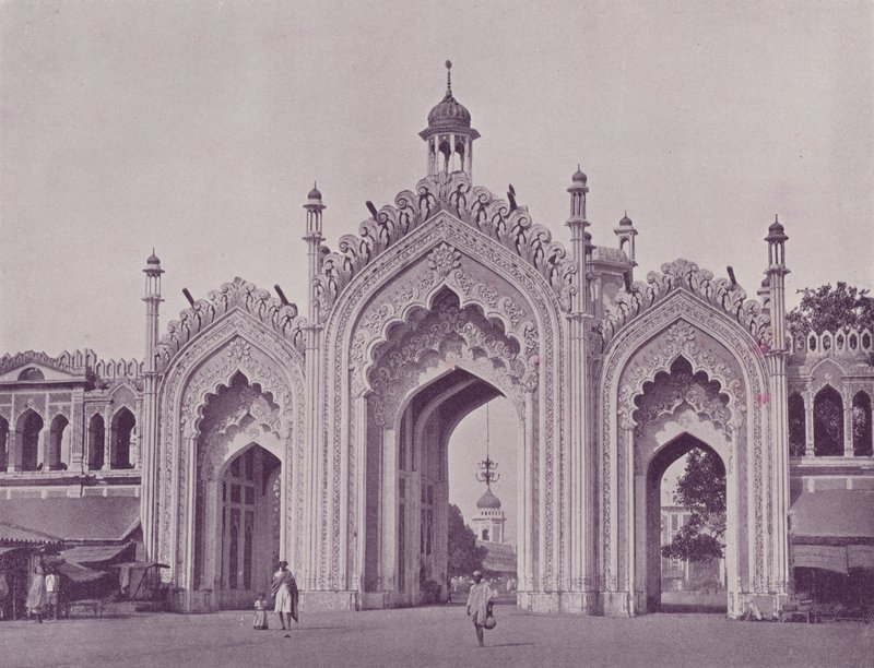 Gateway Hussainabad Market, Lucknow af English Photographer