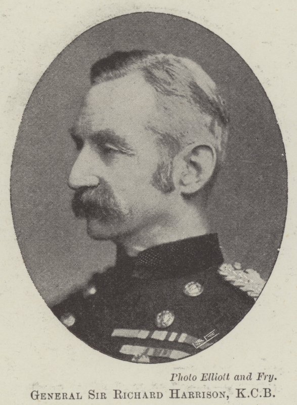 General Sir Richard Harrison, KCB af English Photographer