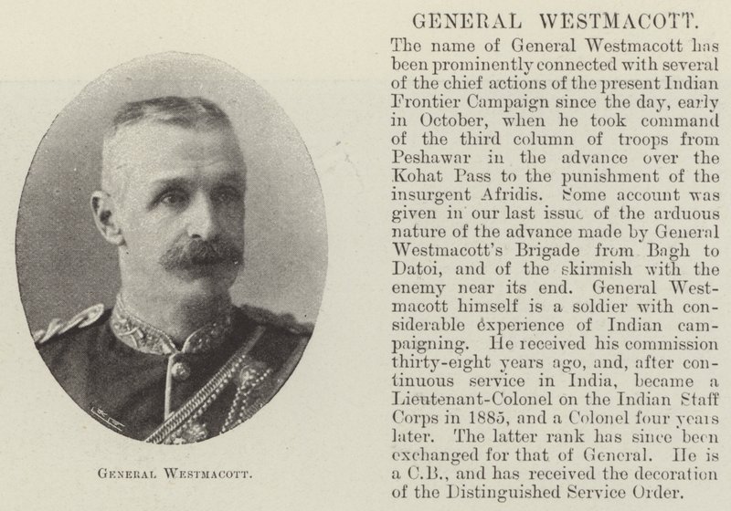 General Westmacott af English Photographer