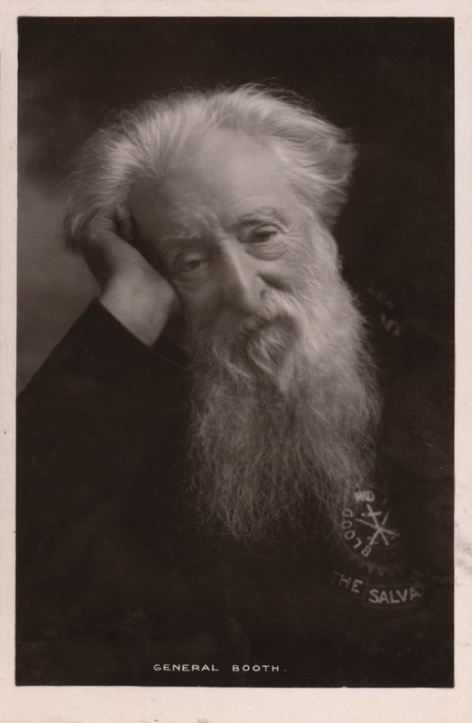 General William Booth, grundlægger af Frelsens Hær (s/h-foto) af English Photographer