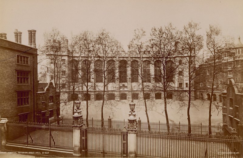 Generelt billede af Great Hall of Christs Hospital af English Photographer