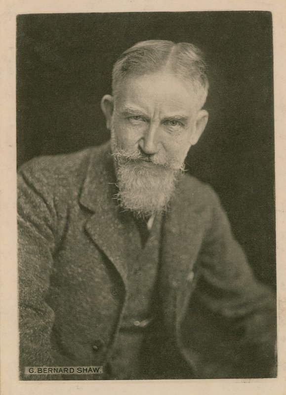 George Bernard Shaw, fotografi af English Photographer
