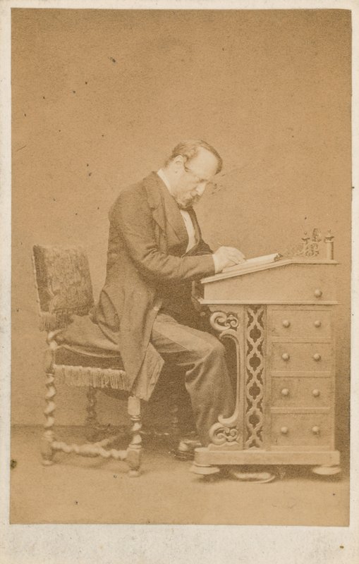 George Cruikshank af English Photographer