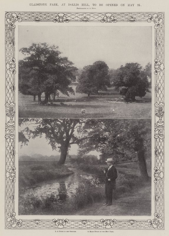Gladstone Park, ved Dollis Hill, åbnes den 25. maj af English Photographer