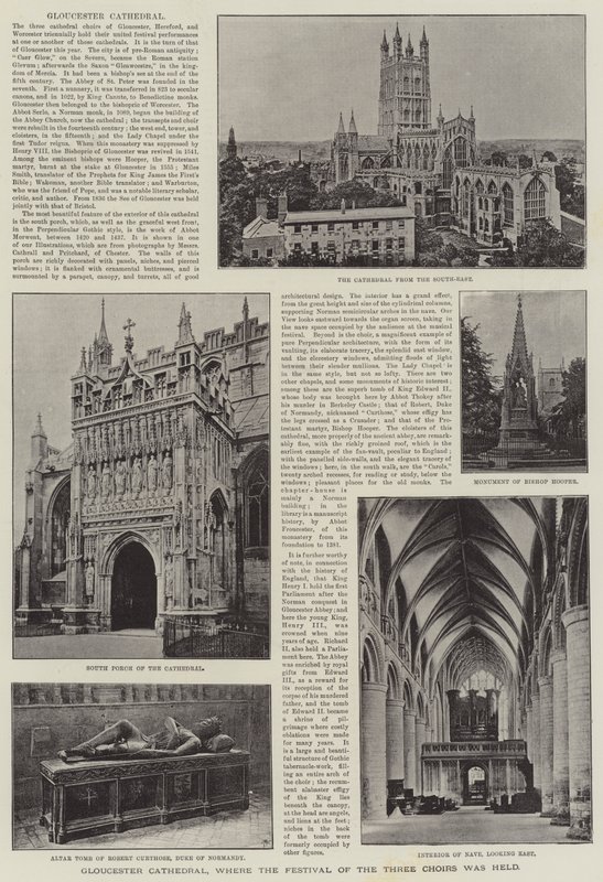 Gloucester katedral af English Photographer