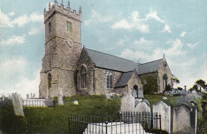 Godshill kirke af English Photographer
