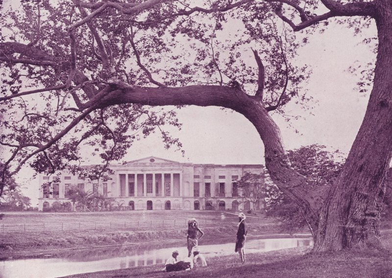 Government House, Barrackpore Park af English Photographer