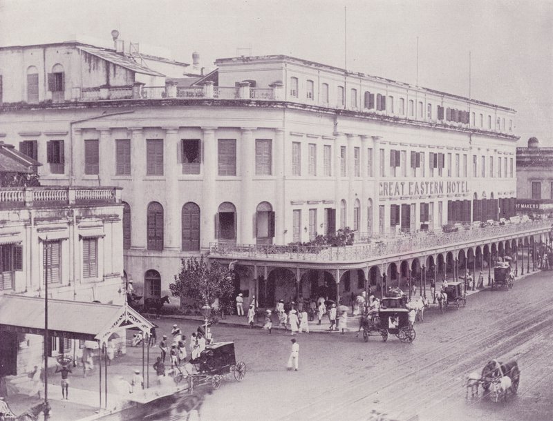 Great Eastern Hotel, Calcutta af English Photographer