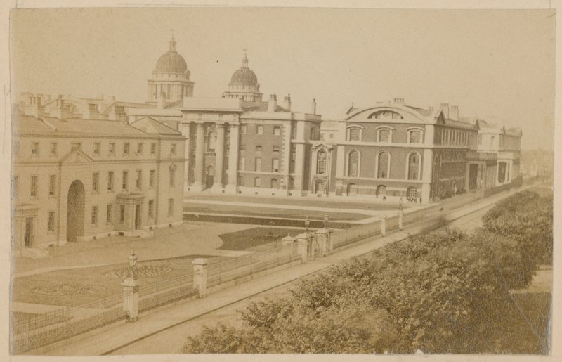 Greenwich Hospital og Infirmary af English Photographer