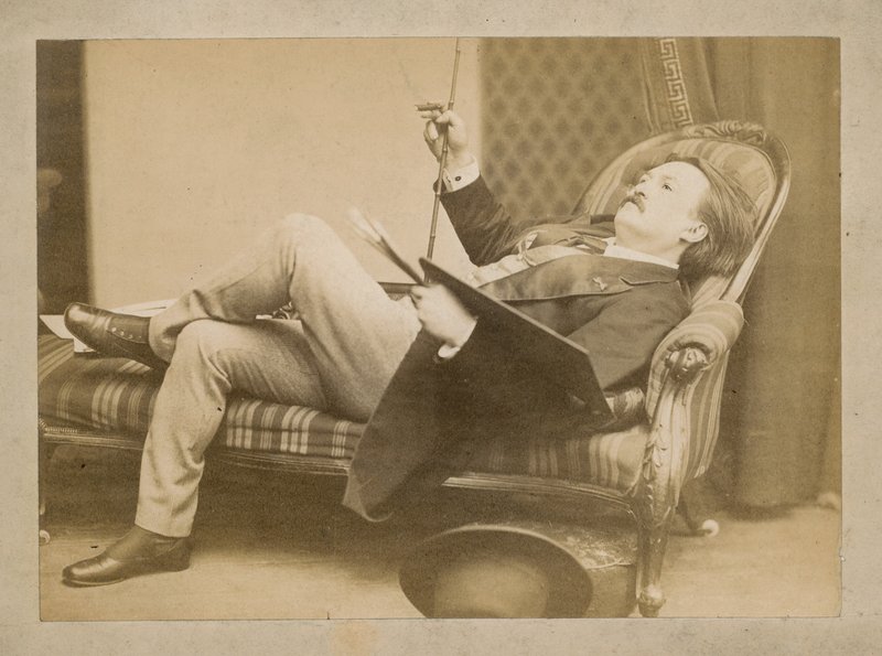 Gustave Dore, omkring 1860 af English Photographer