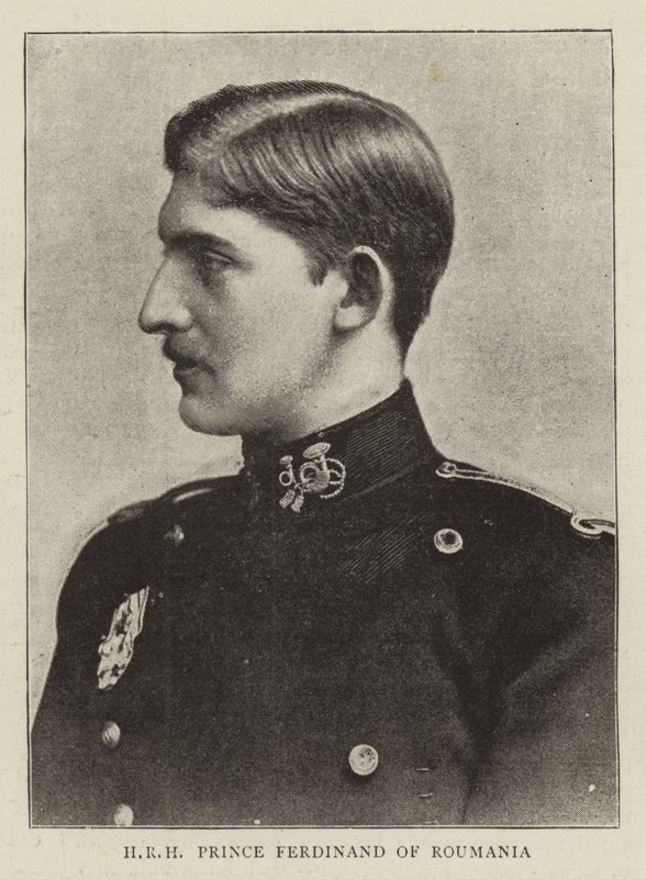 HKH Prins Ferdinand af Rumænien af English Photographer