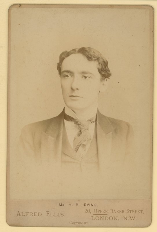 H B Irving, skuespiller og teaterchef af English Photographer