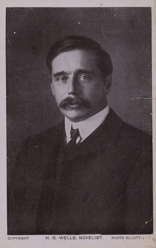 H G Wells (1866-1946), engelsk forfatter af English Photographer
