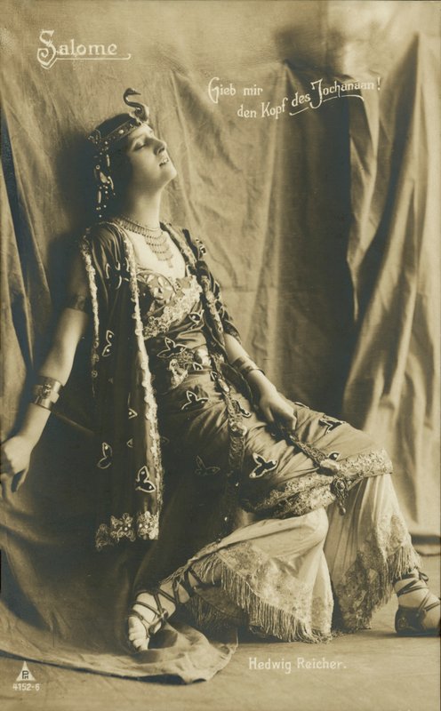 Hedwiga Reicher, tysk skuespillerinde (s/h-foto) af English Photographer