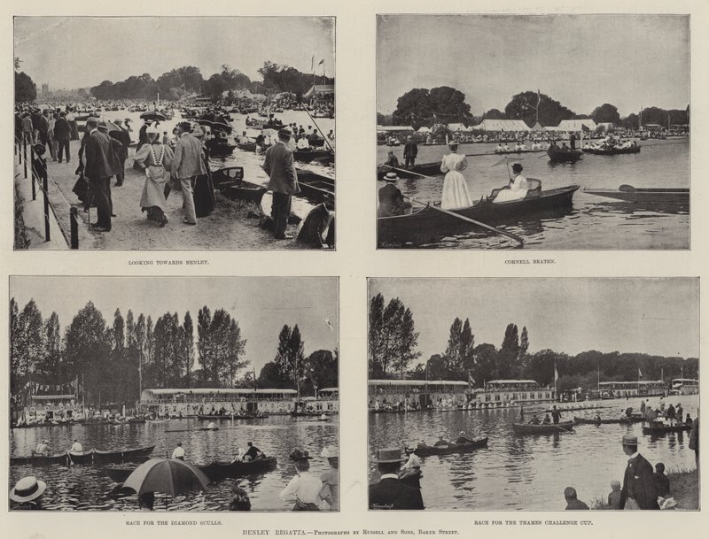 Henley Regatta af English Photographer