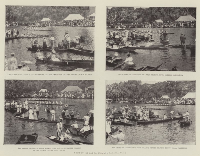 Henley Regatta af English Photographer