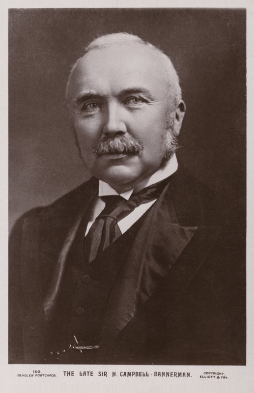 Henry Campbell-Bannerman af English Photographer