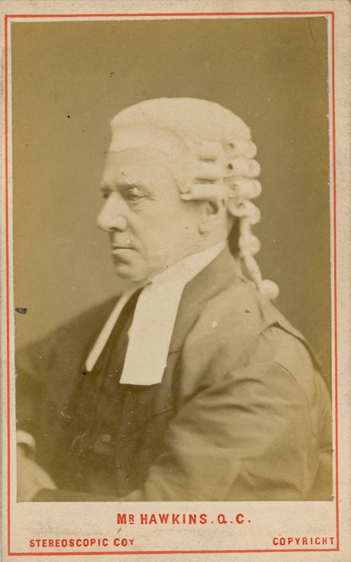 Henry Hawkins QC, 1. Baron Brampton af English Photographer