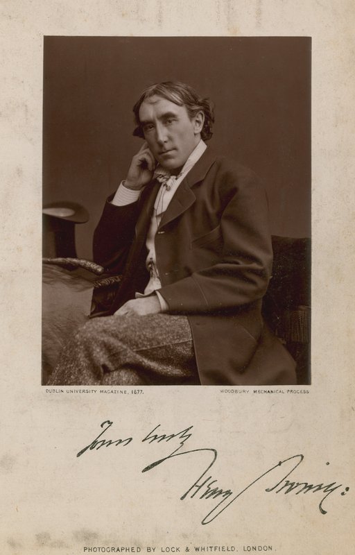 Henry Irving af English Photographer
