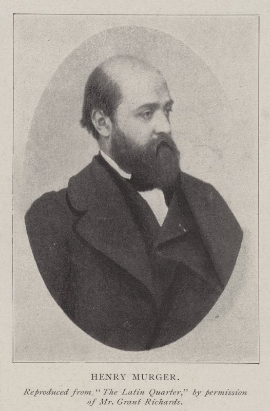 Henry Murger af English Photographer