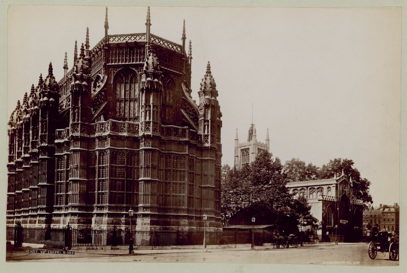 Henry VIIs kapel i Westminster Abbey af English Photographer