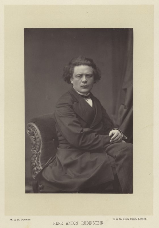 Herr Anton Rubinstein af English Photographer