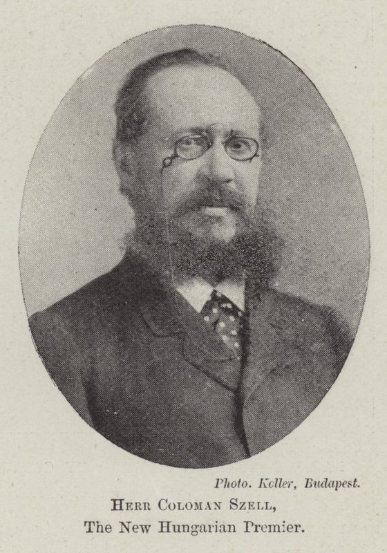 Herr Coloman Szell, den nye ungarske premierminister af English Photographer