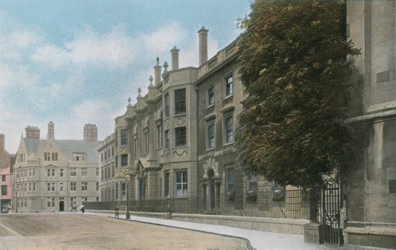 Hertford College af English Photographer