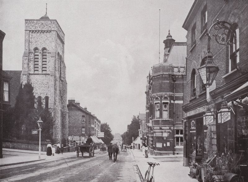 High Street, Sutton af English Photographer