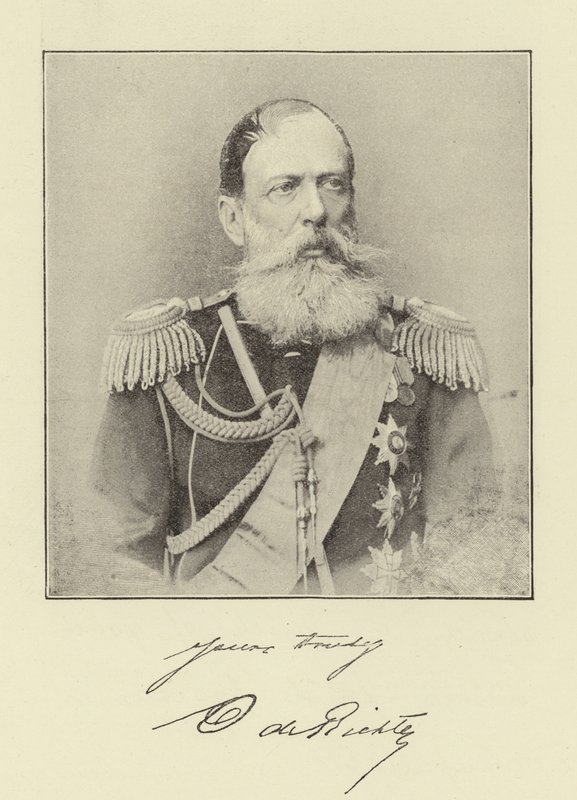 Hans Excellence General de Richter af English Photographer