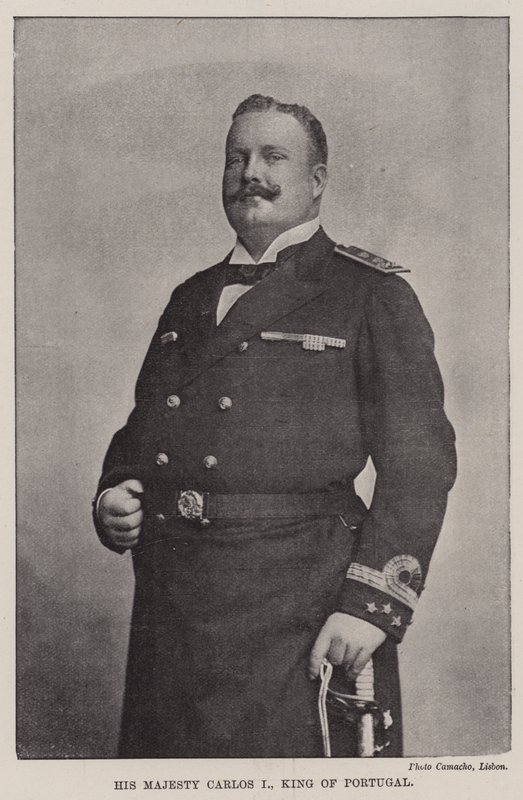 Hans Majestæt Carlos I, konge af Portugal af English Photographer